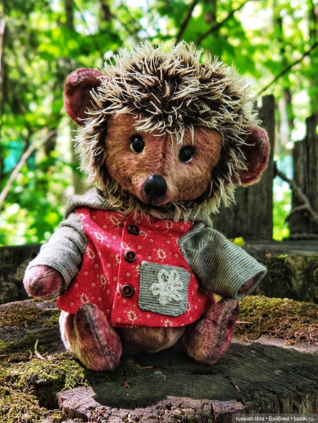 И снова Ёжики — Авторские мишки Тедди и друзья: фото (фото 7)