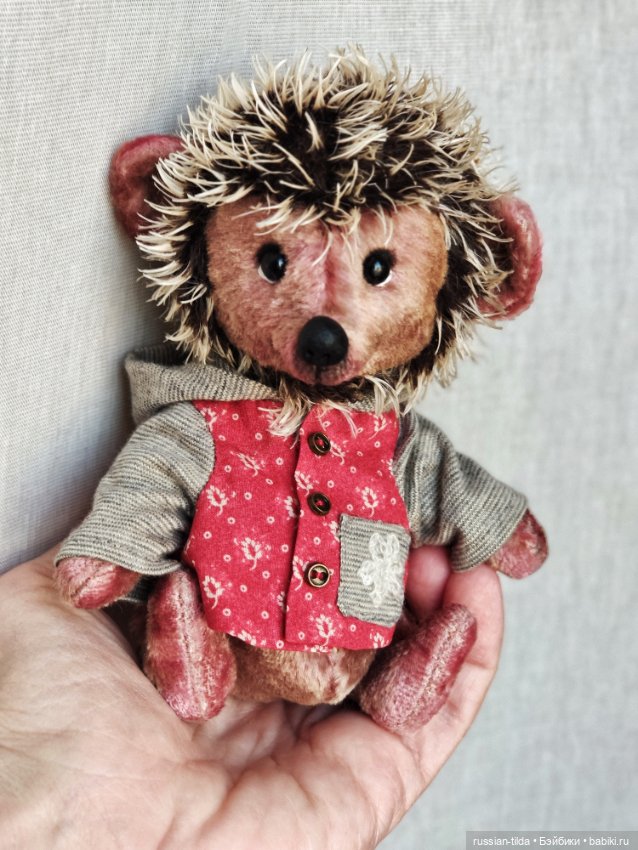 И снова Ёжики — Авторские мишки Тедди и друзья: фото (фото 9)