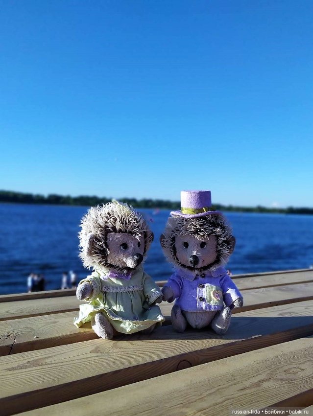 И снова Ёжики — Авторские мишки Тедди и друзья: фото