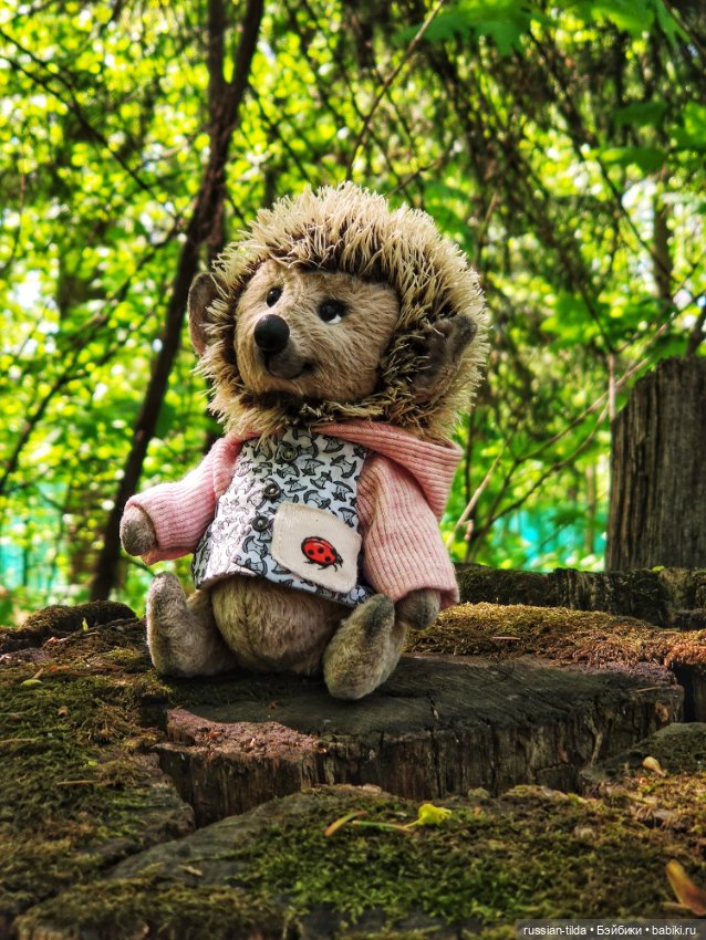 И снова Ёжики — Авторские мишки Тедди и друзья: фото (фото 3)