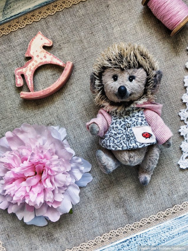 И снова Ёжики — Авторские мишки Тедди и друзья: фото (фото 4)