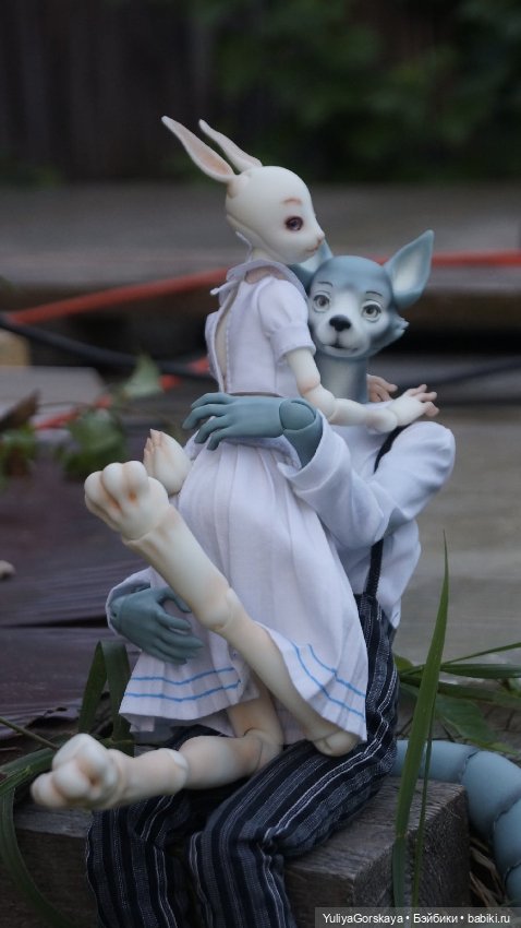 Легоси и Хару в моем исполнении (Beastars) (фото 6)