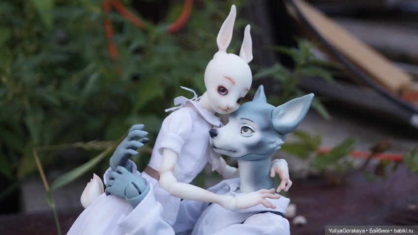 Легоси и Хару в моем исполнении (Beastars) (фото 8)