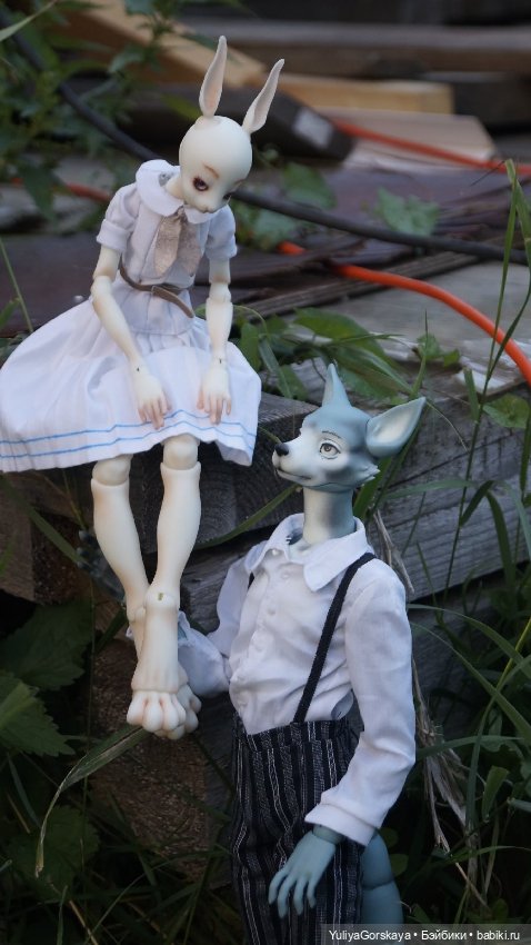 Легоси и Хару в моем исполнении (Beastars) (фото 9)