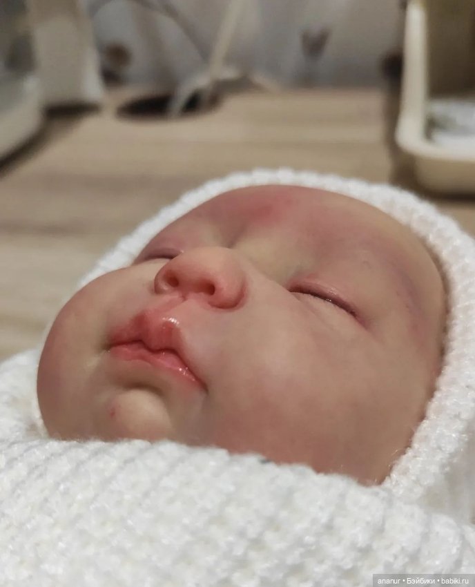 Только родился. Авторская кукла Кондрашовой Ирины (фото 2)