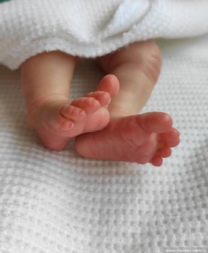 Только родился. Авторская кукла Кондрашовой Ирины (фото 4)