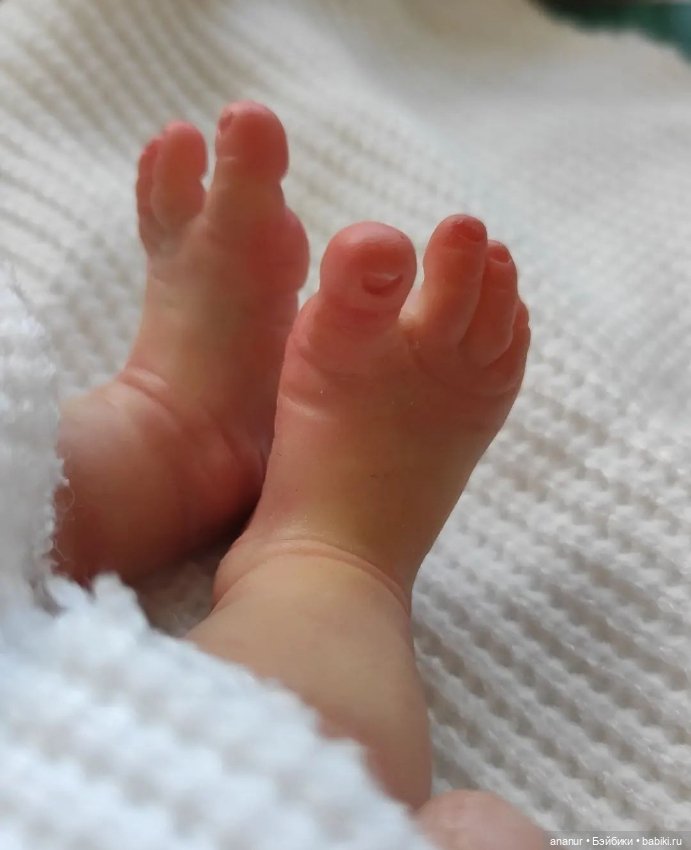 Только родился. Авторская кукла Кондрашовой Ирины (фото 3)