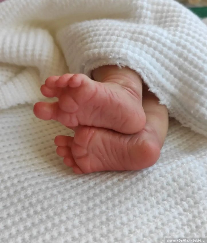 Только родился. Авторская кукла Кондрашовой Ирины (фото 5)