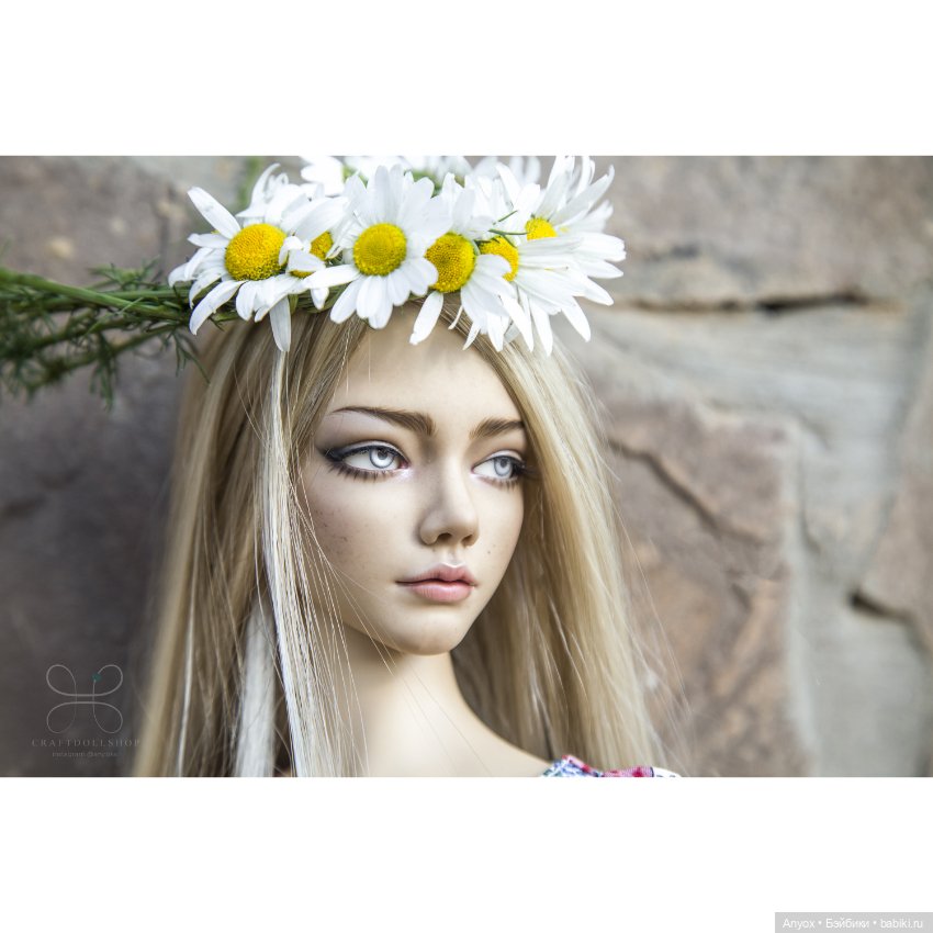 Цветочные платья и много фото на природе (фото 7)