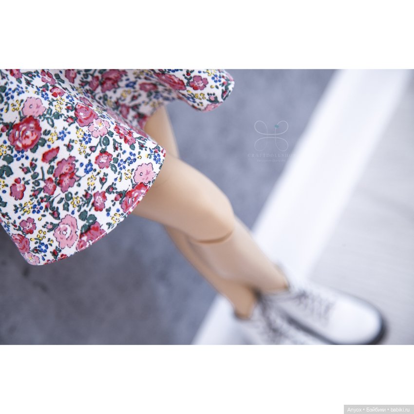 Цветочные платья и много фото на природе