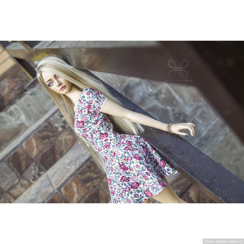 Цветочные платья и много фото на природе (фото 2)