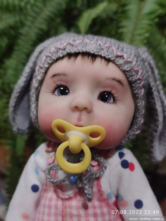 Мамина Зая. Авторская кукла Кондрашовой Ирины