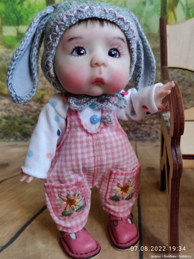 Мамина Зая. Авторская кукла Кондрашовой Ирины