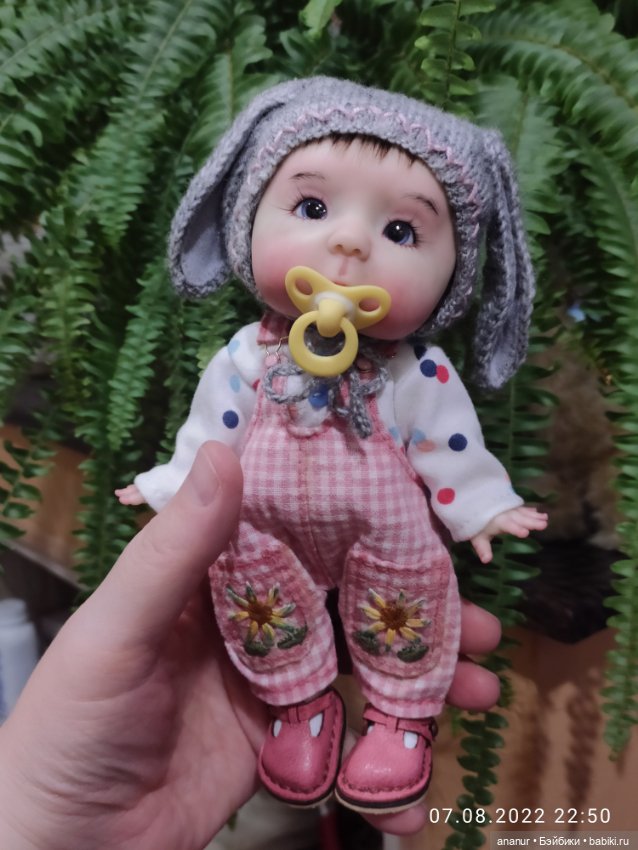 Мамина Зая. Авторская кукла Кондрашовой Ирины
