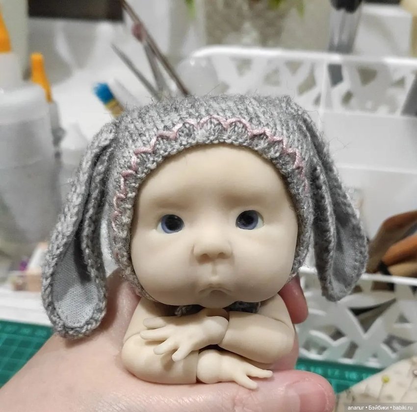 Мамина Зая. Авторская кукла Кондрашовой Ирины (фото 7)