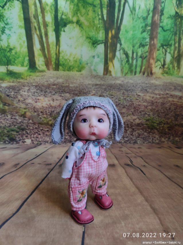Мамина Зая. Авторская кукла Кондрашовой Ирины