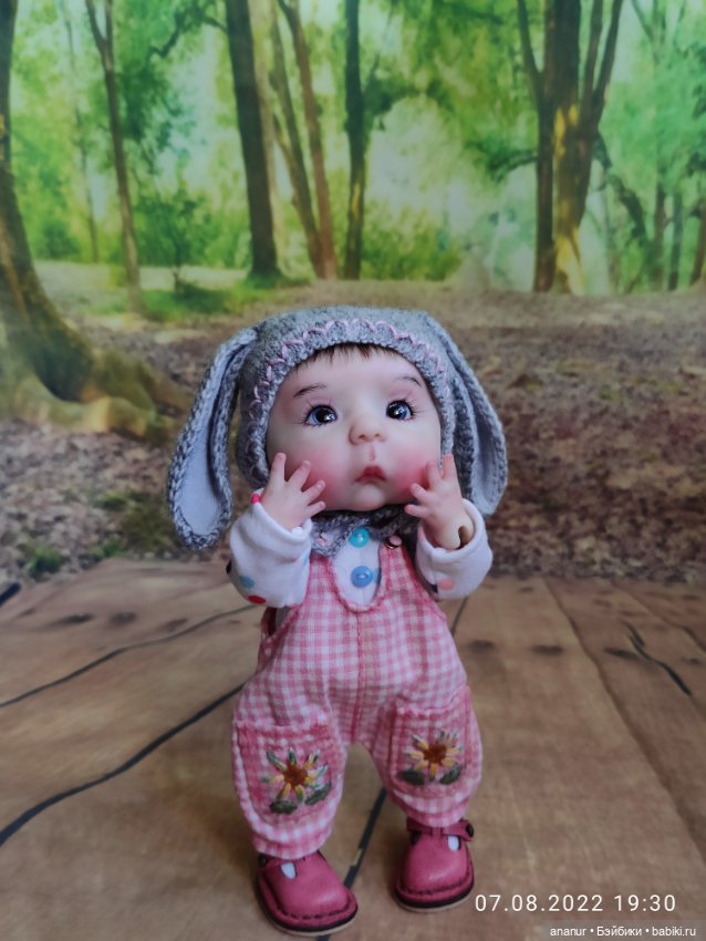 Мамина Зая. Авторская кукла Кондрашовой Ирины