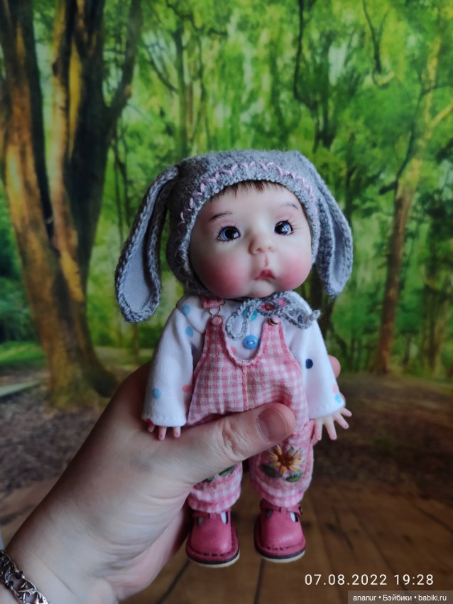 Мамина Зая. Авторская кукла Кондрашовой Ирины