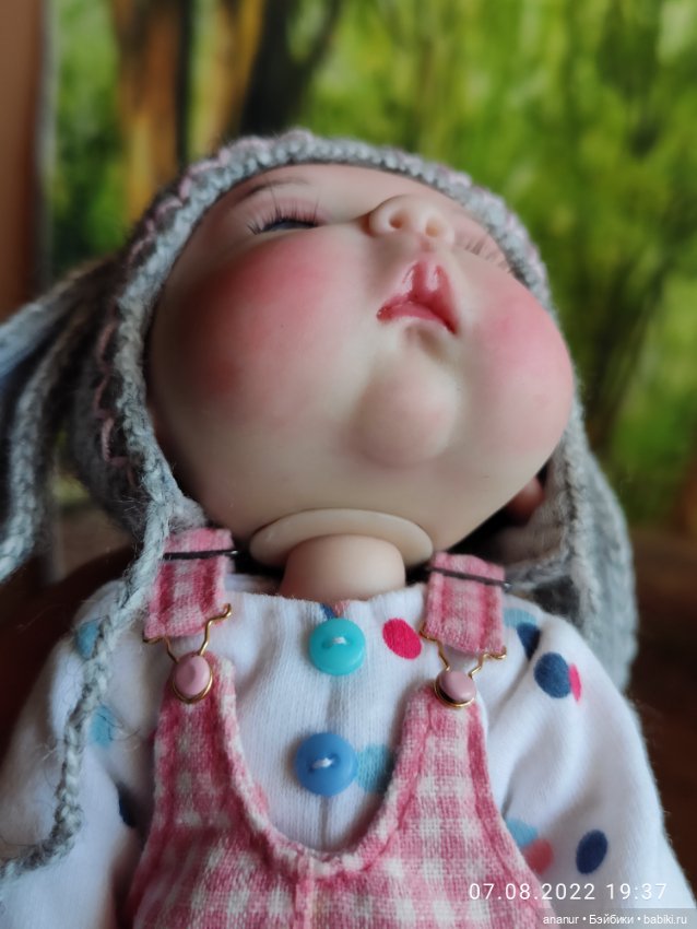 Мамина Зая. Авторская кукла Кондрашовой Ирины