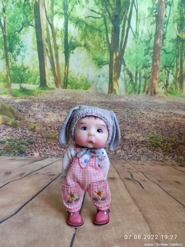 Мамина Зая. Авторская кукла Кондрашовой Ирины