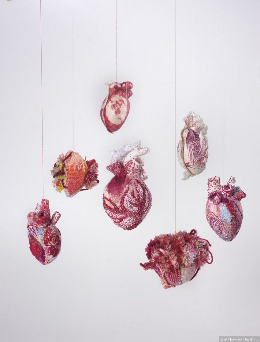 Реалистичные сердца художницы Эмы Шин (Ema Shin) (фото 6)