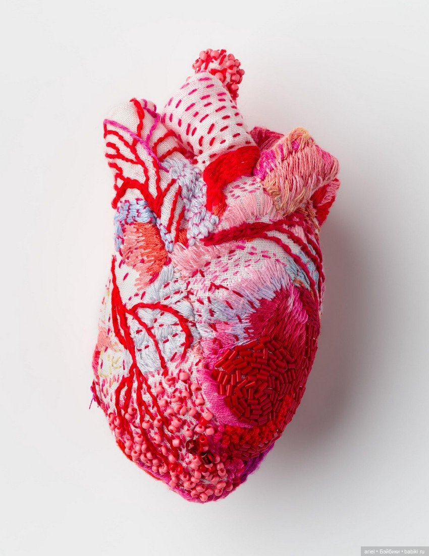 Реалистичные сердца художницы Эмы Шин (Ema Shin)
