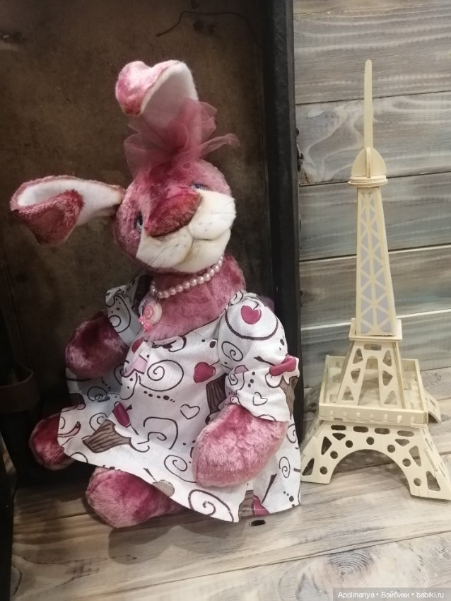 Сherry кролик-тедди — Авторские мишки Тедди и друзья: фото (фото 6)