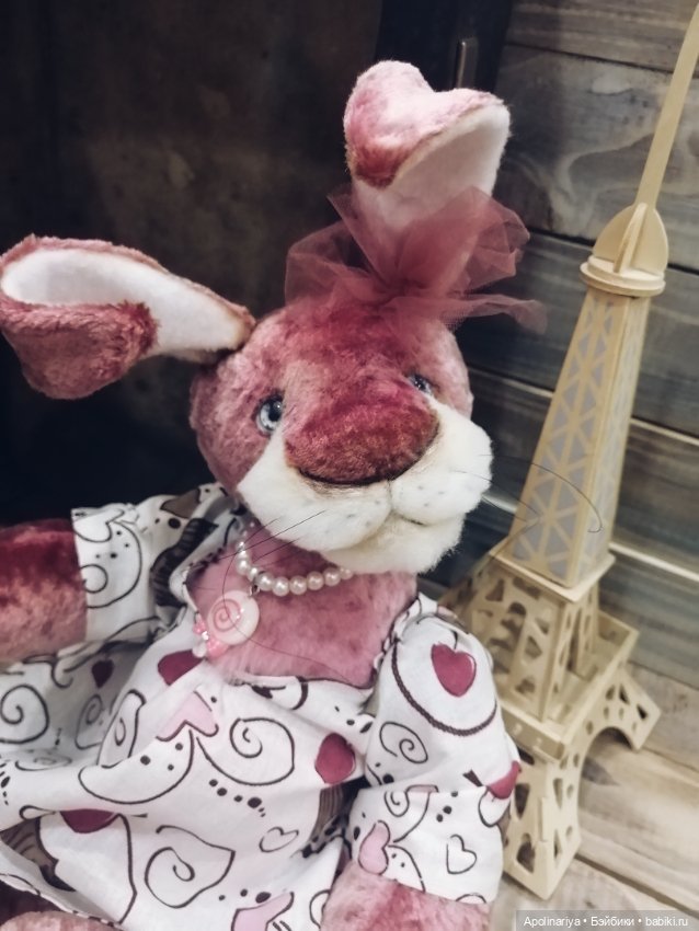 Сherry кролик-тедди — Авторские мишки Тедди и друзья: фото (фото 4)