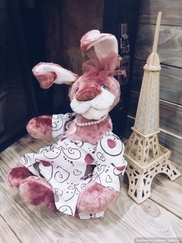 Сherry кролик-тедди — Авторские мишки Тедди и друзья: фото (фото 3)