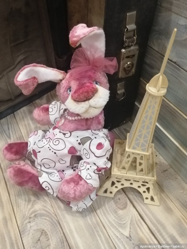 Сherry кролик-тедди — Авторские мишки Тедди и друзья: фото (фото 10)