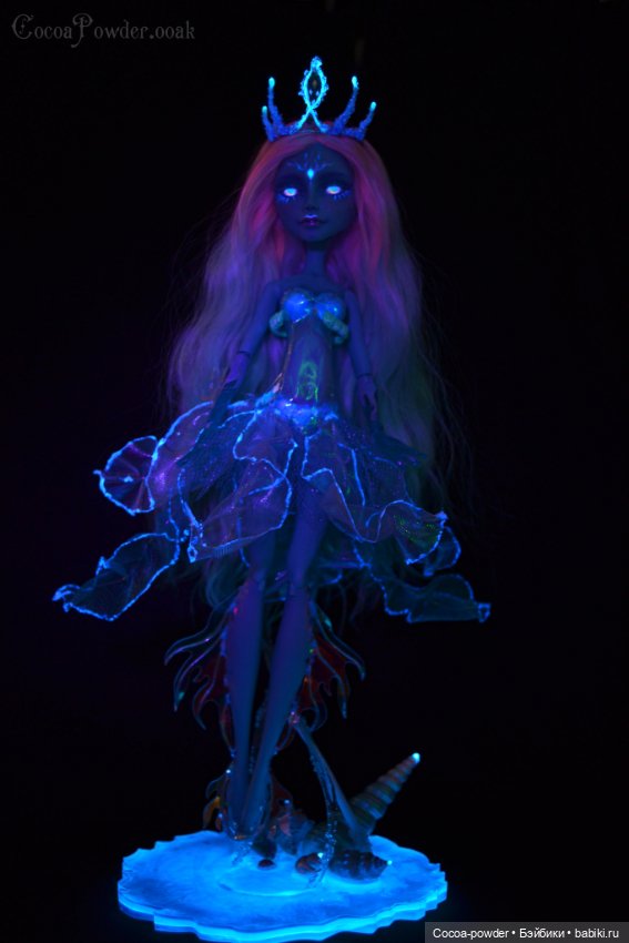 ООАК Морская царевна — ООАК Monster High и Ever After High: репейнт