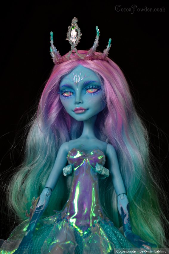 ООАК Морская царевна — ООАК Monster High и Ever After High: репейнт