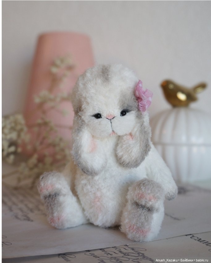 Лили 🌸🐰 — Авторские мишки Тедди и друзья: фото (фото 4)