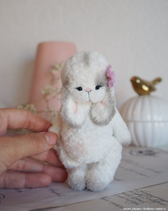 Лили 🌸🐰 — Авторские мишки Тедди и друзья: фото (фото 6)