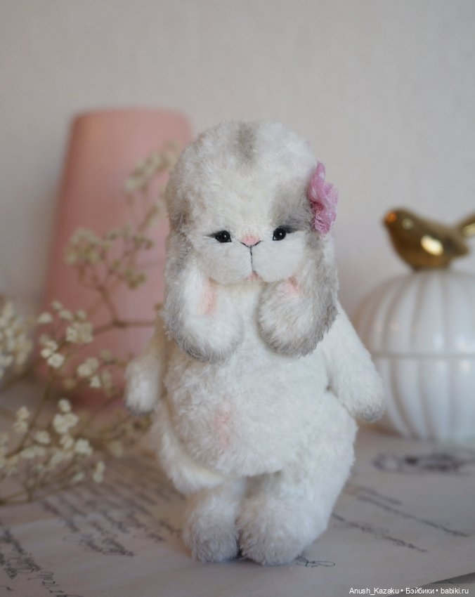 Лили 🌸🐰 — Авторские мишки Тедди и друзья: фото (фото 3)