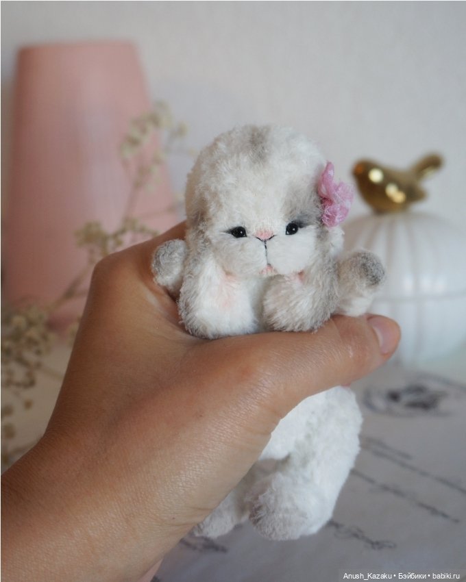 Лили 🌸🐰 — Авторские мишки Тедди и друзья: фото (фото 7)