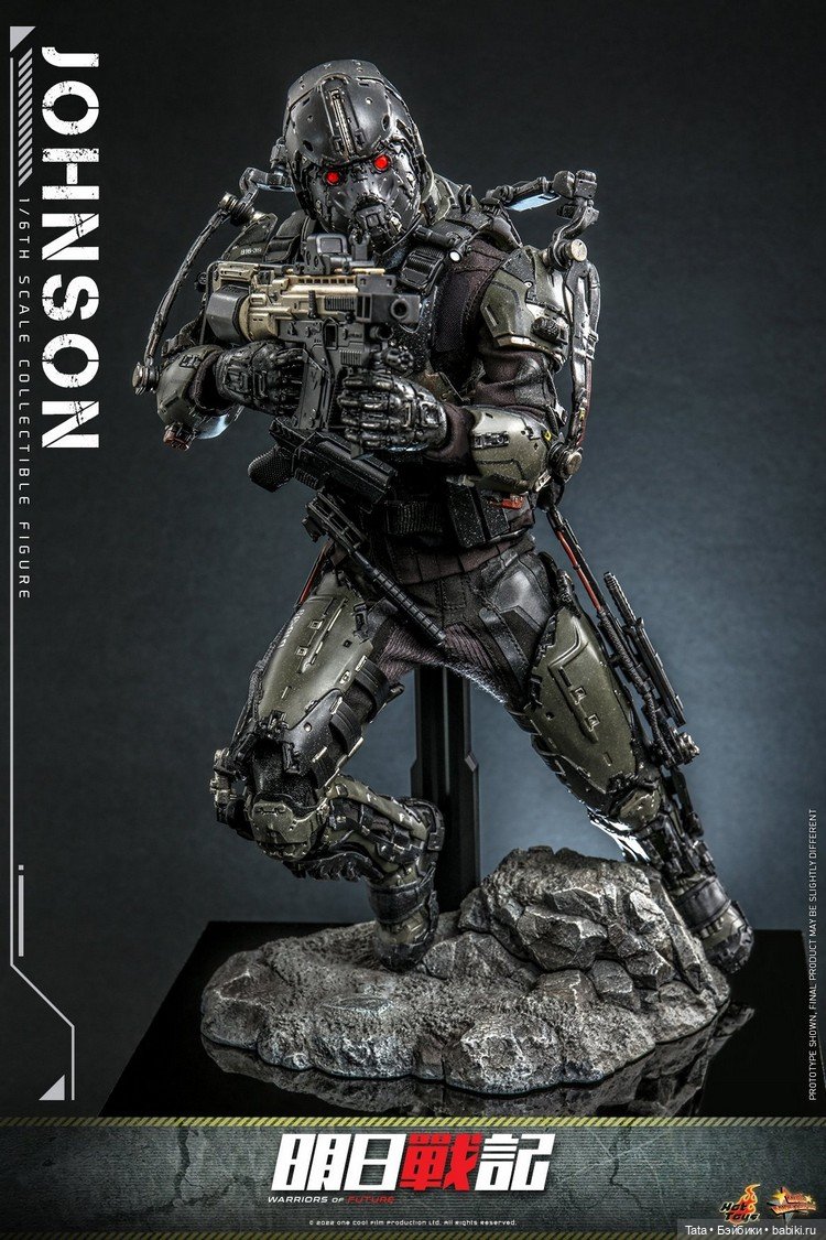 Hot Toys - Командир Джонсон в масштабе 1/6 по мотивам фильма «Войны будущего» (фото 2)