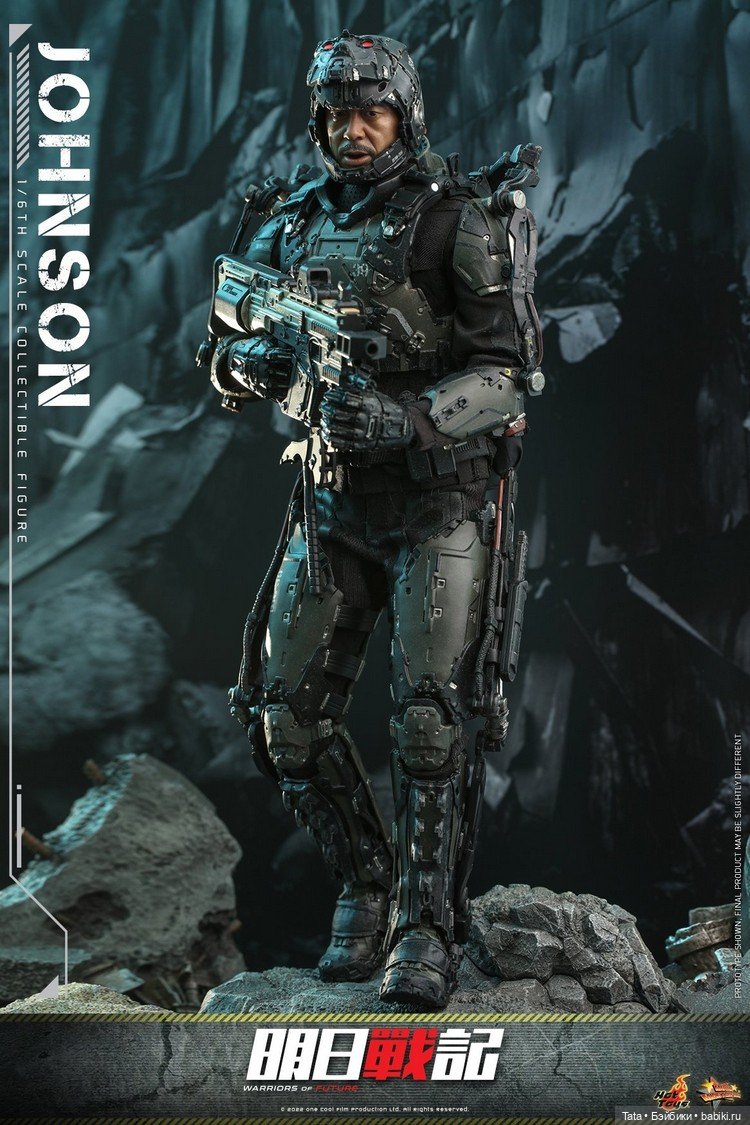 Hot Toys - Командир Джонсон в масштабе 1/6 по мотивам фильма «Войны будущего» (фото 7)
