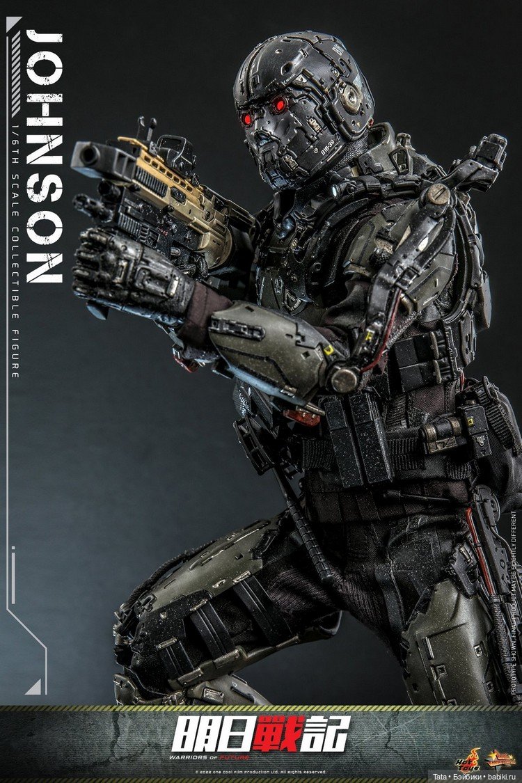 Hot Toys - Командир Джонсон в масштабе 1/6 по мотивам фильма «Войны будущего» (фото 5)