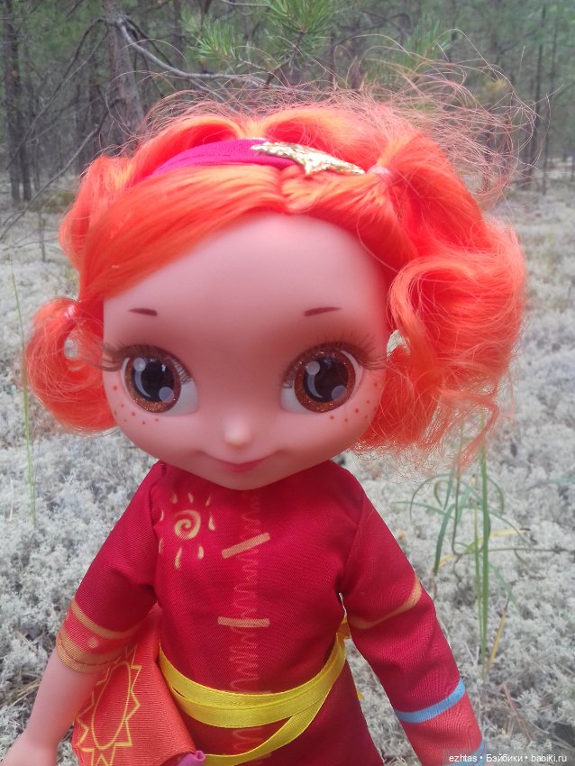 Алёнка в ботанической экспедиции