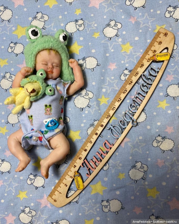 Статичный мальчик — Авторские миниатюрные куклы: лепка