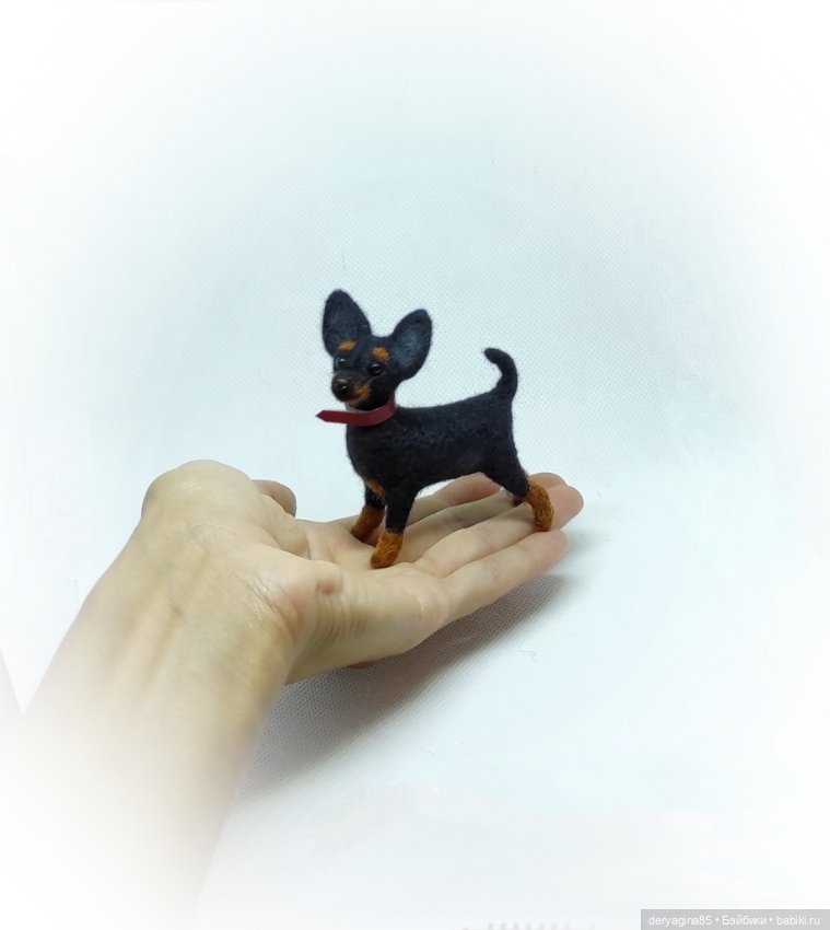 Тойчик — Валяные игрушки из шерсти: сухое валяние (фото 8)