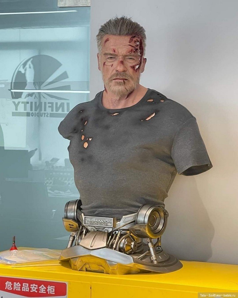 Infinity Studio готовят анонс полноразмерного бюста Терминатора Т-800 (фото 3)