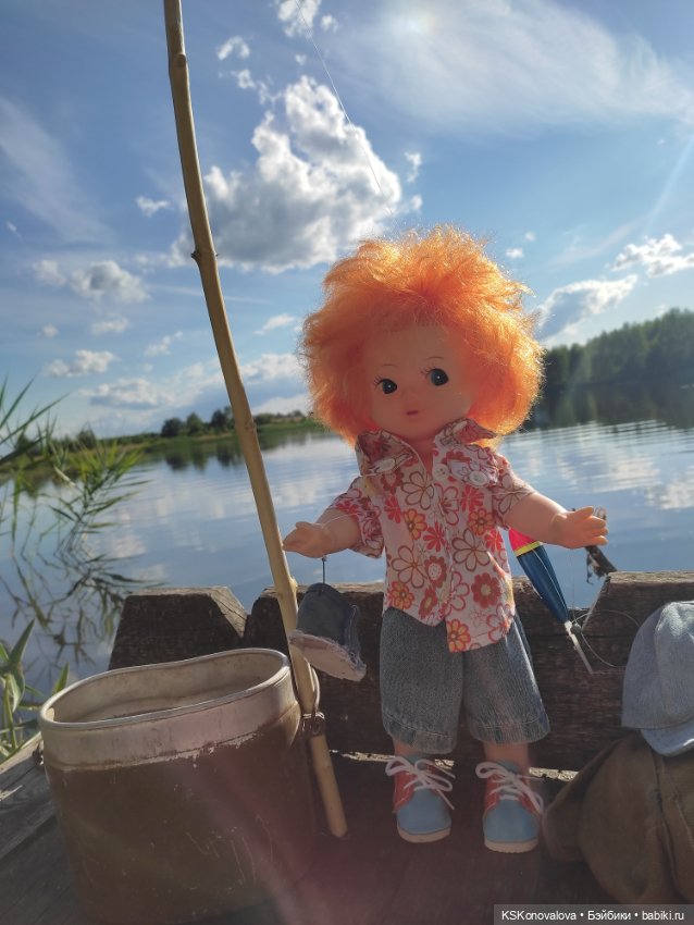 Куклы на каникулах! Или Антошка, Антошка, пойдём ловить рыбешку! (После конкурса)