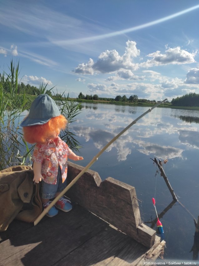 Куклы на каникулах! Или Антошка, Антошка, пойдём ловить рыбешку! (После конкурса)