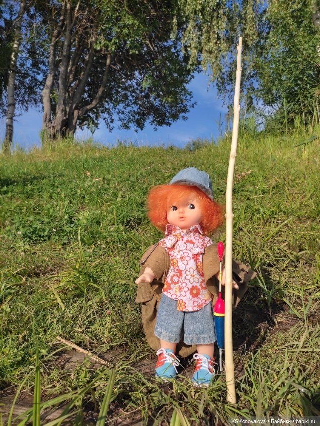 Куклы на каникулах! Или Антошка, Антошка, пойдём ловить рыбешку! (После конкурса) (фото 9)