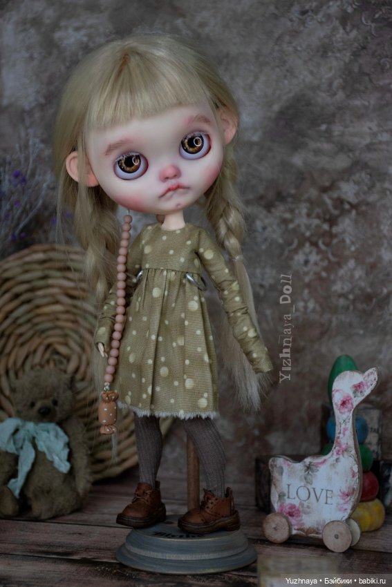 Варя - Варежка — Куклы Blythe (Блайз) ООАК: кастом