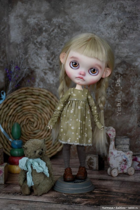 Варя - Варежка — Куклы Blythe (Блайз) ООАК: кастом