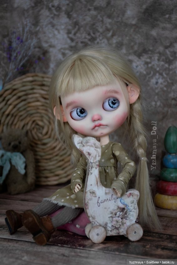 Варя - Варежка — Куклы Blythe (Блайз) ООАК: кастом