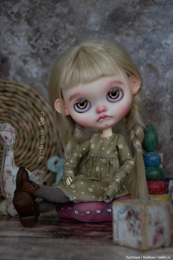 Варя - Варежка — Куклы Blythe (Блайз) ООАК: кастом